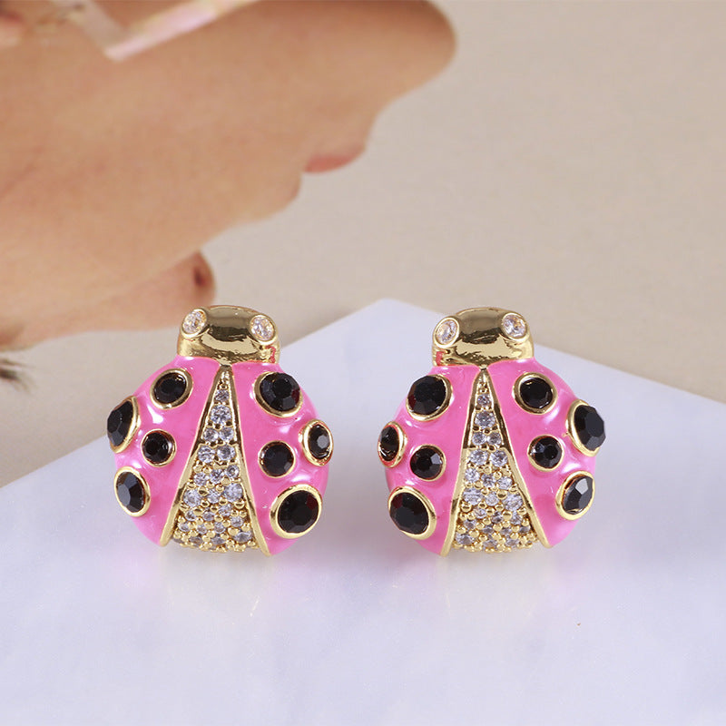 Ladybug Earrings