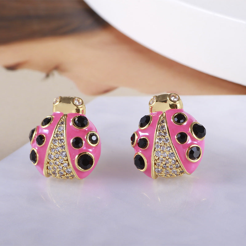 Ladybug Earrings