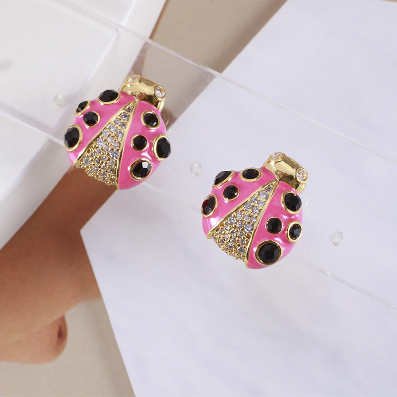 Ladybug Earrings