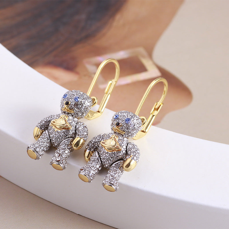 Teddy Bear Earrings