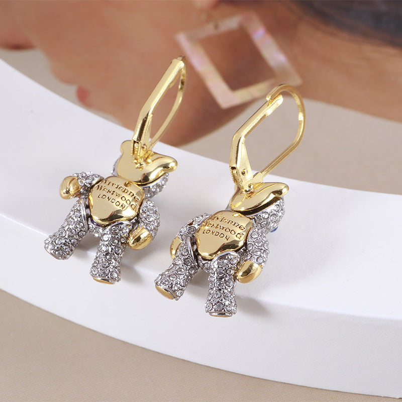 Teddy Bear Earrings