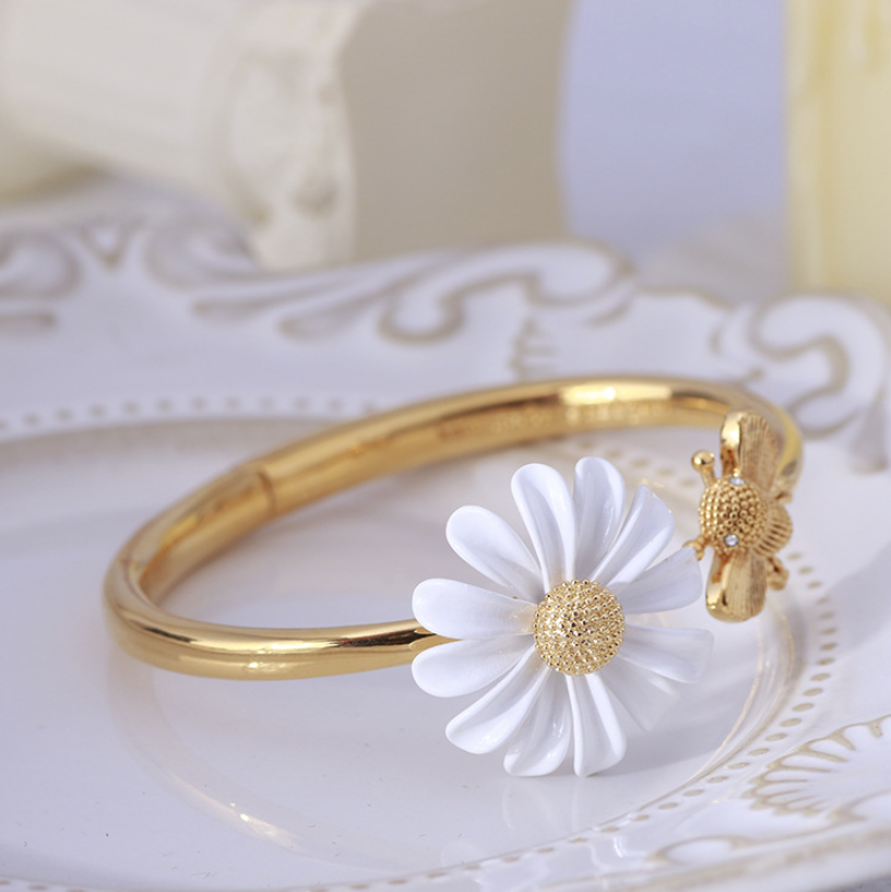 Bee and Daisy Bangle