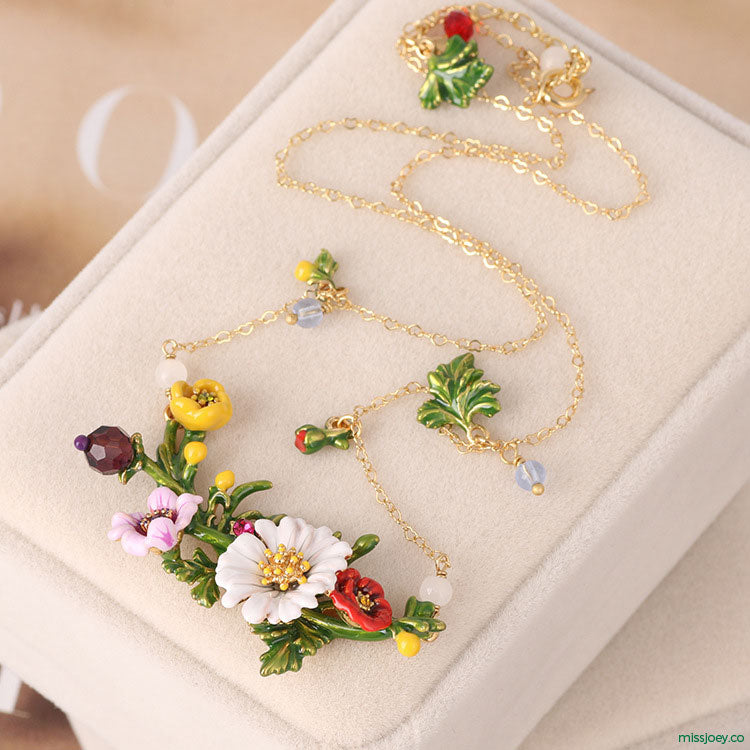 Garden Necklace - Daisy