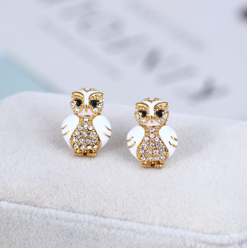 Owl Stud Earrings