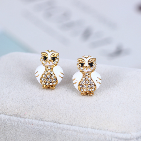 Owl Stud Earrings