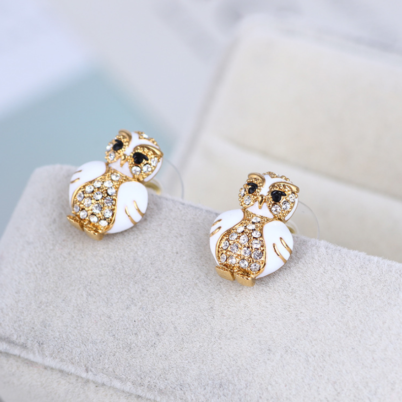 Owl Stud Earrings