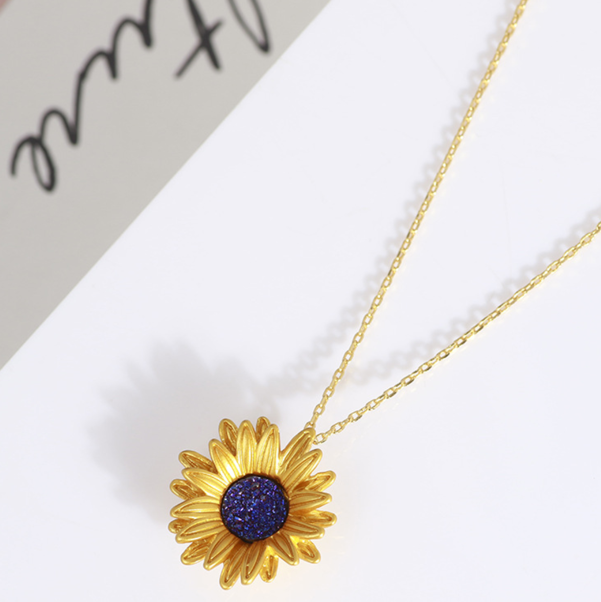 Sunflower Necklace