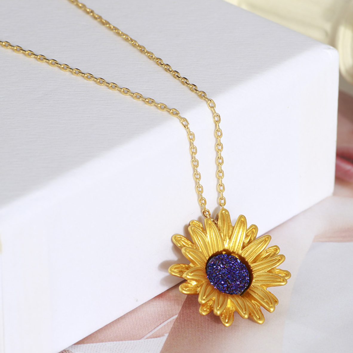 Sunflower Necklace