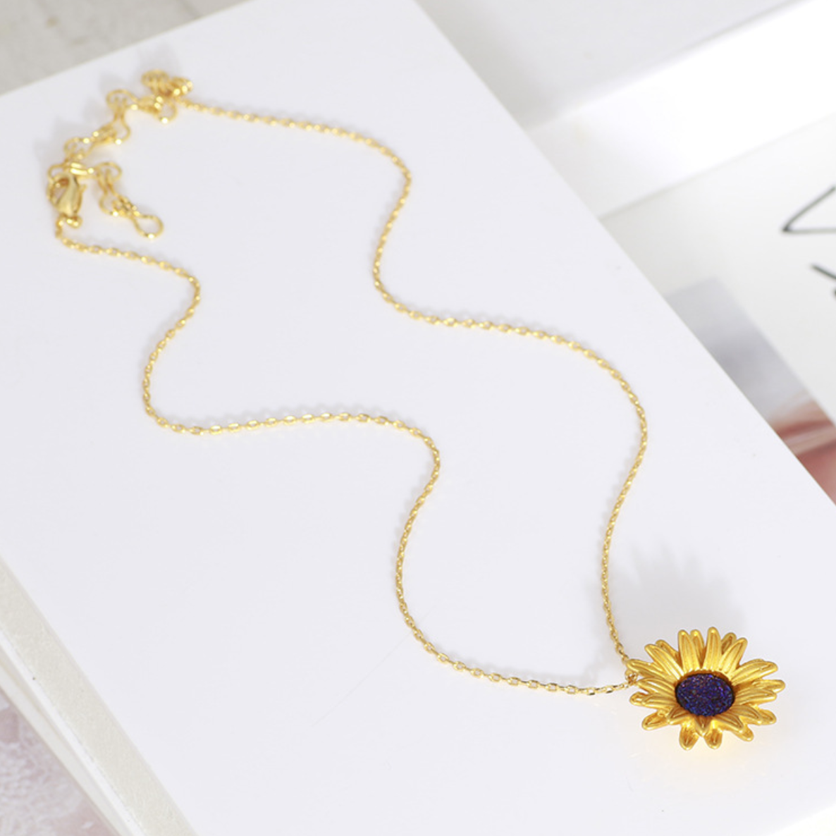 Sunflower Necklace