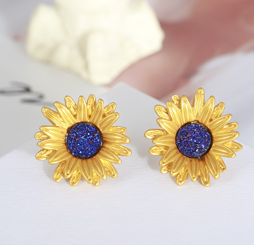 Sunflower Earrings