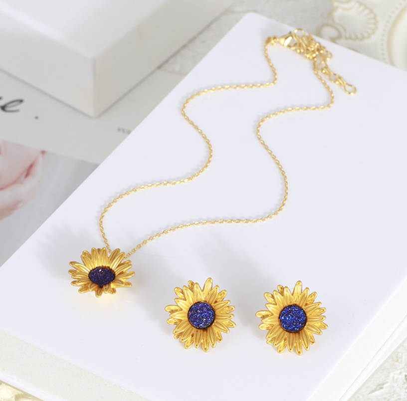 Sunflower Earrings