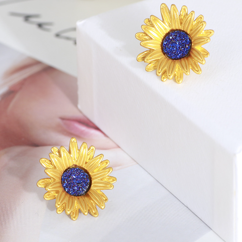 Sunflower Earrings