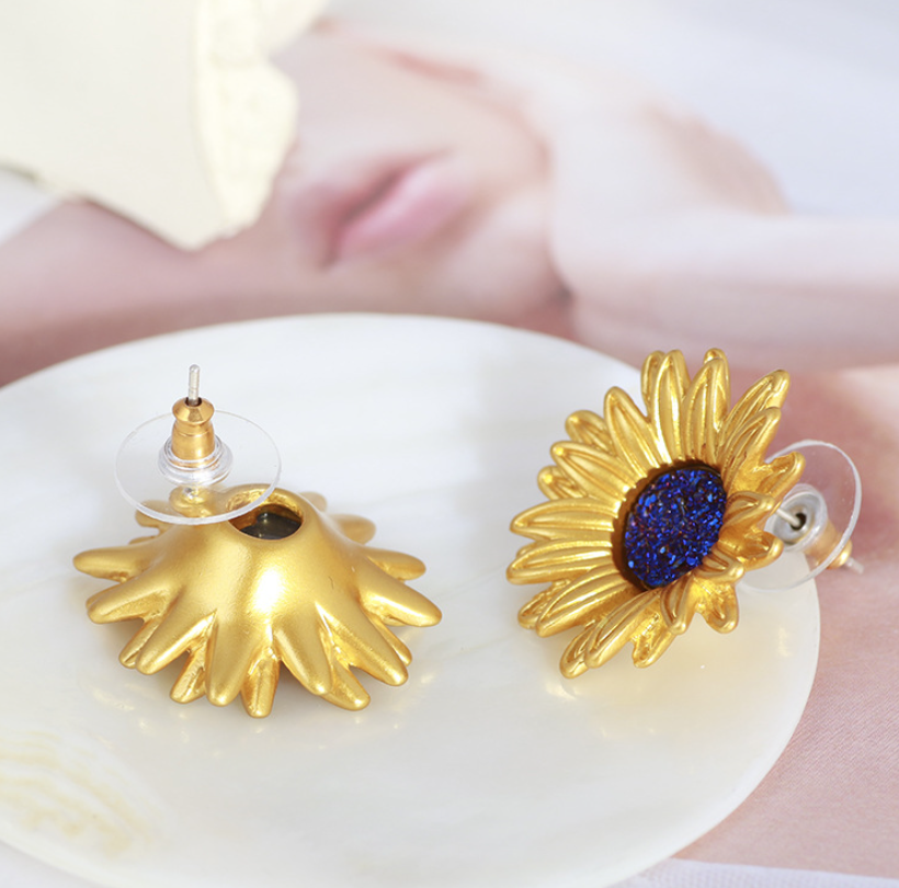 Sunflower Earrings