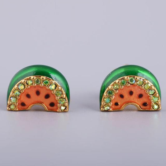 Watermelon Earring Studs