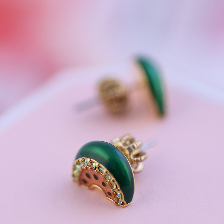 Watermelon Earring Studs